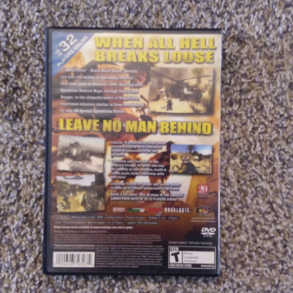 PlayStation 2 Black Hawk Down video game - Picture 2 of 3